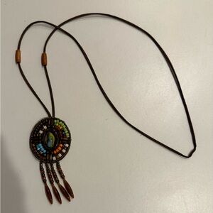 Bohemian Multicolor Beaded Necklace